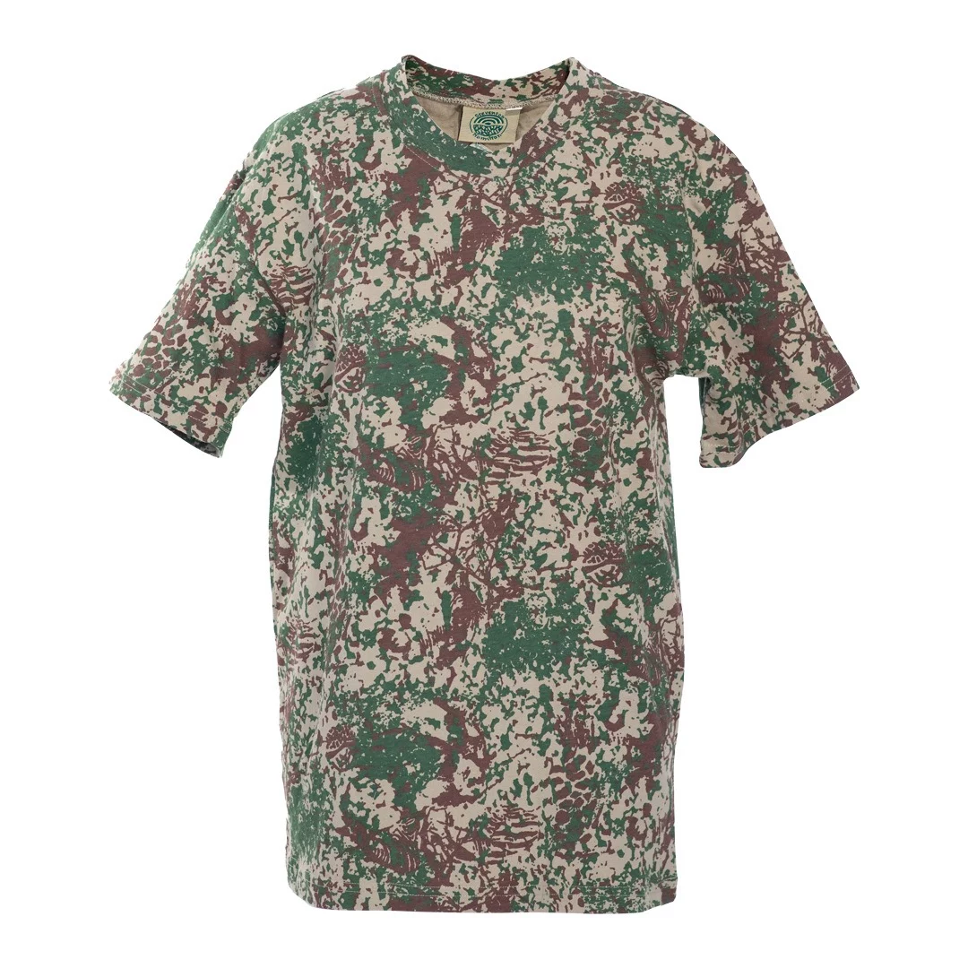 Stevenson Hamilton Camo Print Short Sleeve T-Shirt